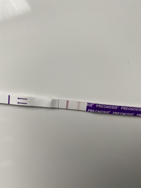 Positive test……