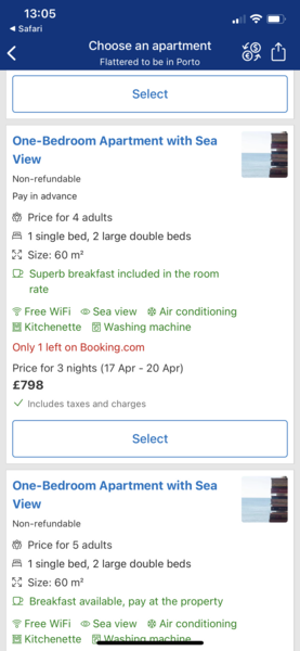 To feel disappointed we paid so much for this accommodation