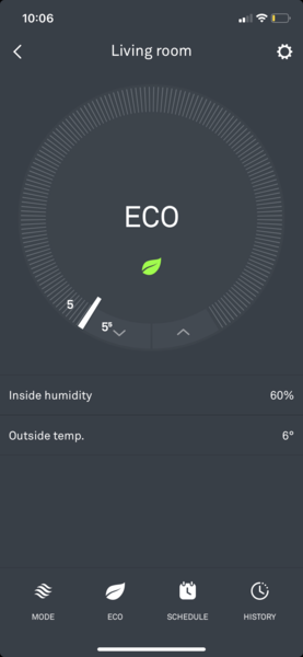 My house is 8 degrees.  8 degrees
