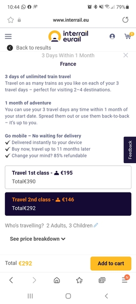 to think it should be financially rewarding not to fly
