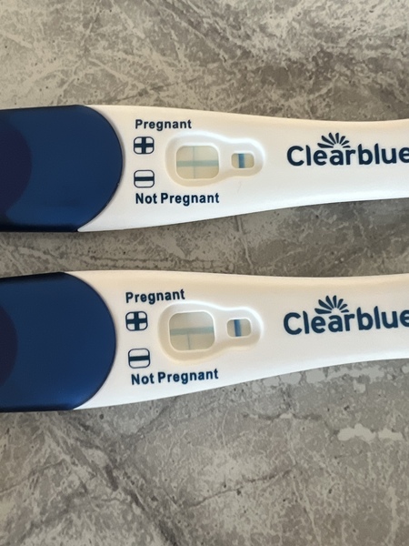 Clear blue!