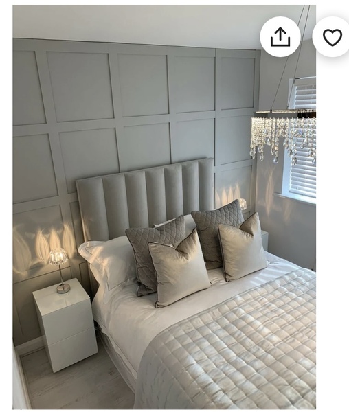 Faux panelling in a new home ?