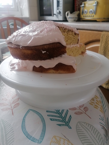 Can I show off my Easter cake? And would anyone like to show me theirs?