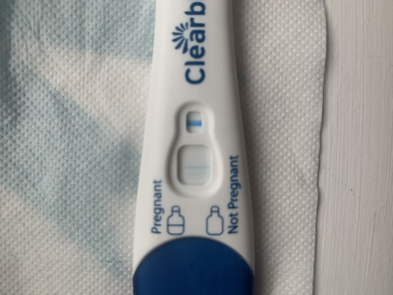 Is this an evap line on clearblue? 