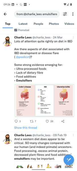 To think emulsifiers should be banned or at least reduced