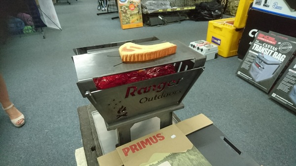 Spotted this portable BBQ!