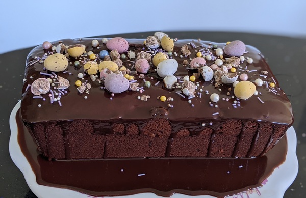 Can I show off my Easter cake? And would anyone like to show me theirs?