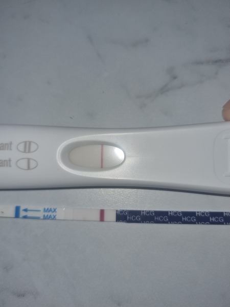 Advice...evap or faint positive??