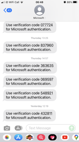 To refuse use of personal mobile for work