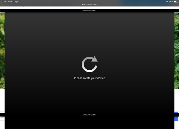 Can't see the threads because of HUGE adverts!
