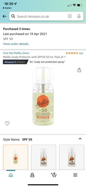 Once a day Factor 50 for face - sensitive and moisturising