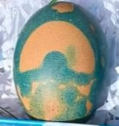 URGENT - how to get regular poster paint to stick to a hard boiled egg