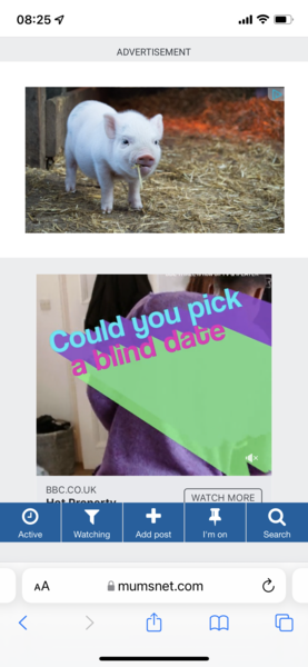 Huge ads not scrolling