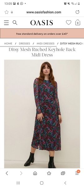Help me find this ditsy print dress!