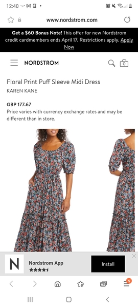 Help me find this ditsy print dress!