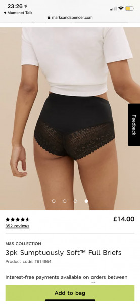 Please help me find some knickers.