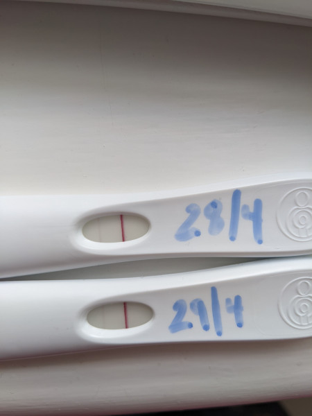 BFP not getting darker