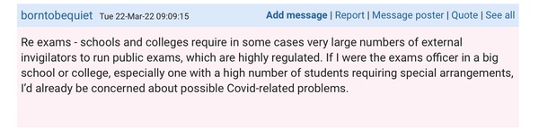 Schools still a covid shitshow