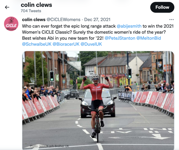 Women's cycling - major sponsor pulls out as policies are not 'trans inclusive'