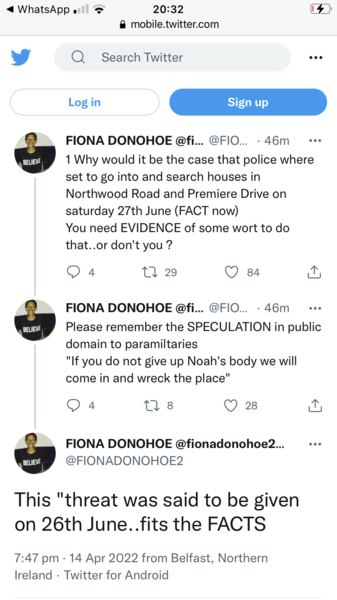 💙 THREAD 2: Will you spare five minutes to help the lovely Noah Donohoe get the justice he deserves and to support his mummy Fiona in getting the truth about what happened to her beloved son? 💙