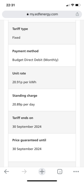 What is your new electricity unit price?