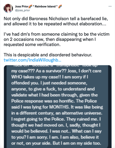 Will India Willoughby need to delete this post?