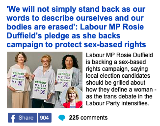 Rosie Duffield stands up again