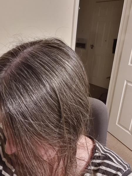 To be sad at going grey already