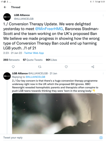 Government ban on conversion therapy dropped