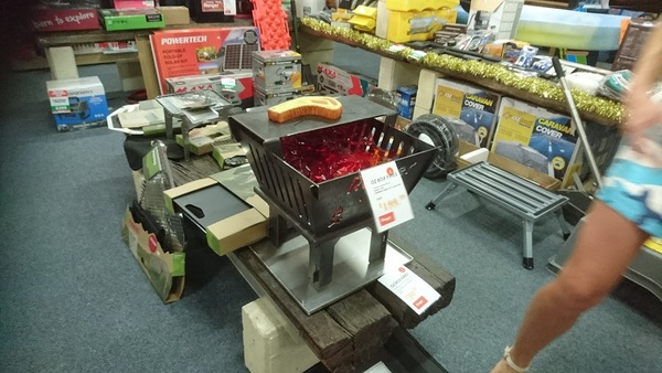 Spotted this portable BBQ!