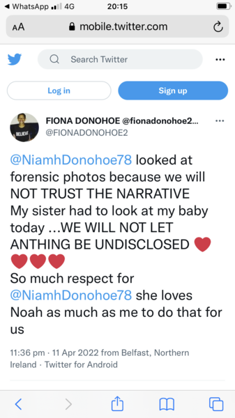 💙 THREAD 2: Will you spare five minutes to help the lovely Noah Donohoe get the justice he deserves and to support his mummy Fiona in getting the truth about what happened to her beloved son? 💙