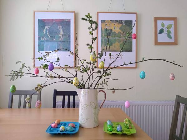 Am I going to get shot down if I ask to tell me about your Easter trees...