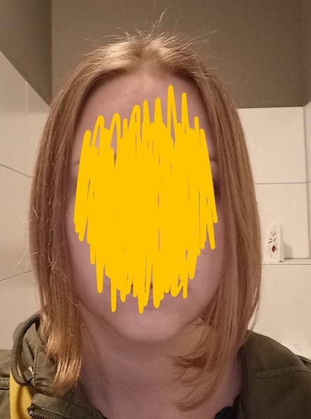 Gutted by new haircut