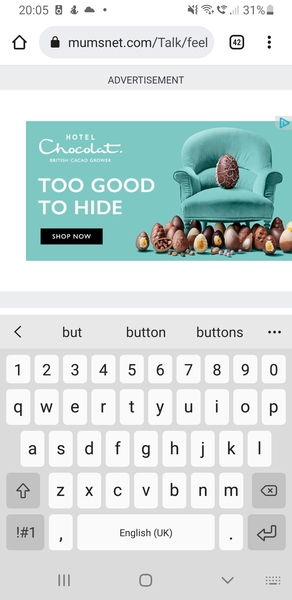 Huge ads not scrolling