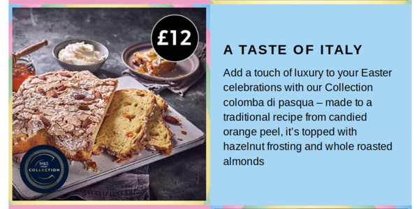 M&S Colomba di Pasqua - where? how?