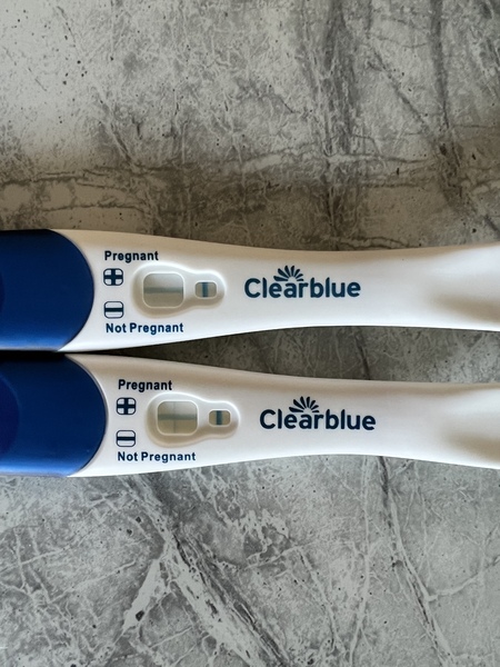 Clear blue!