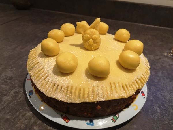 Can I show off my Easter cake? And would anyone like to show me theirs?