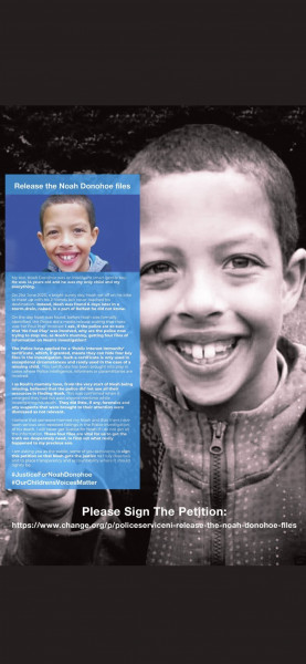 💙 THREAD 2: Will you spare five minutes to help the lovely Noah Donohoe get the justice he deserves and to support his mummy Fiona in getting the truth about what happened to her beloved son? 💙