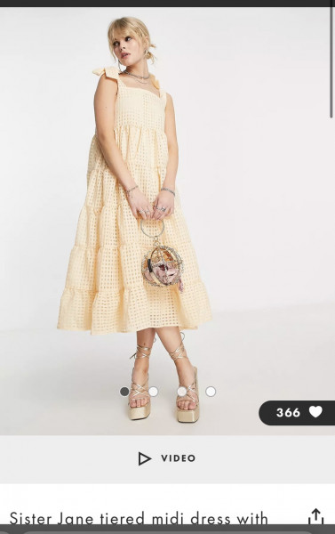 Help finding a yellow occasion dress