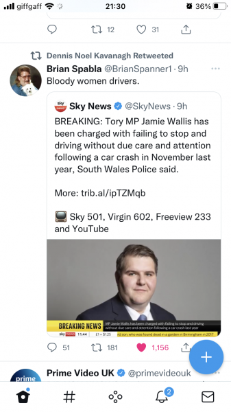 More on Jamie Wallis MP