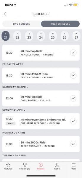 Carry on exercising - the October 2021 edition