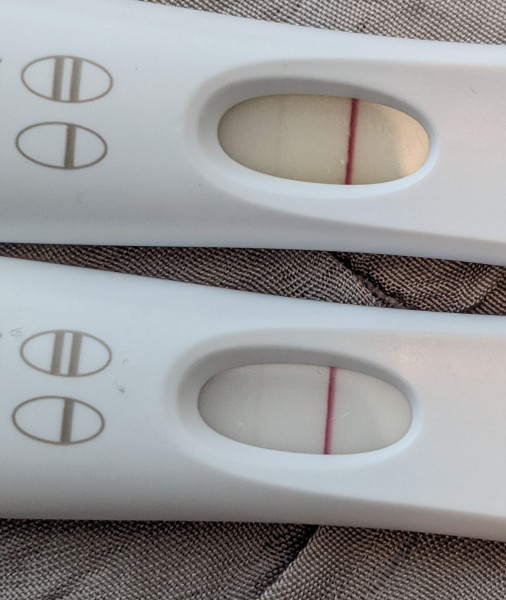 BFP not getting darker