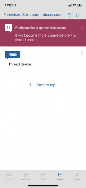 Deleted threads