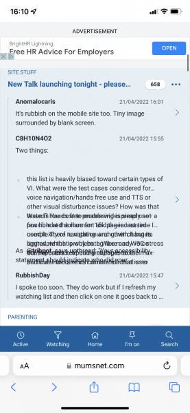 New Talk launching tonight - please read!