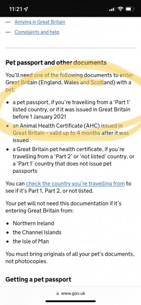 Has anyone taken their dog to the EU from the U.K. since Brexit? Can you check my understanding?