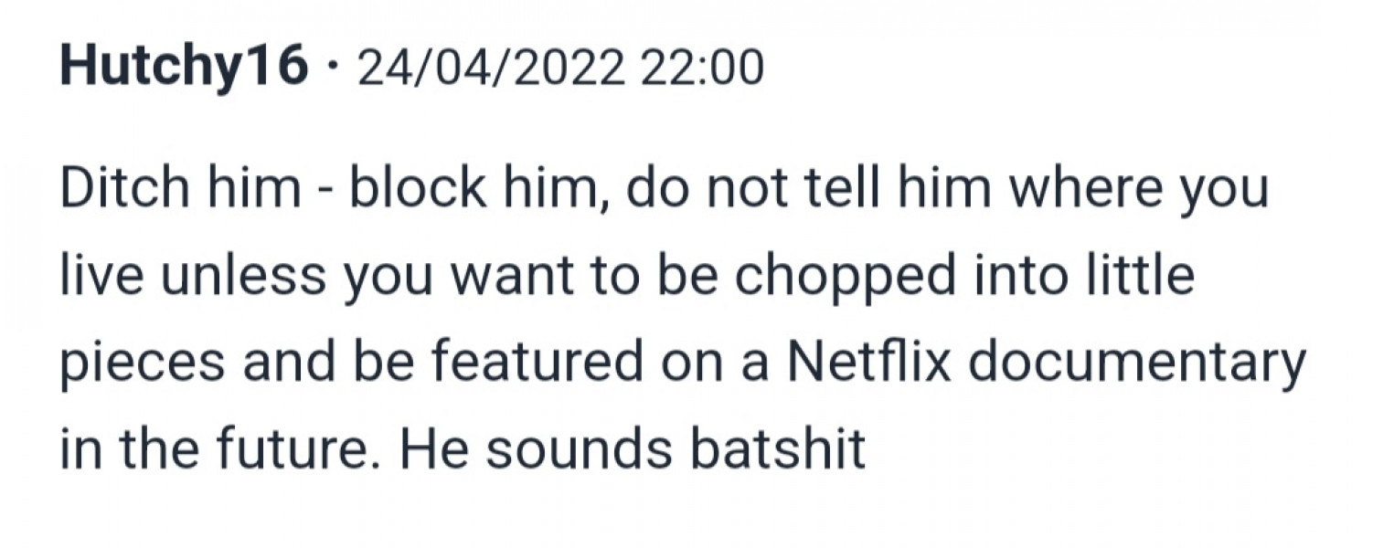Most amusing comment on MN