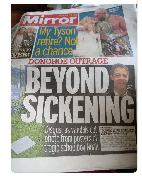 💙 THREAD 2: Will you spare five minutes to help the lovely Noah Donohoe get the justice he deserves and to support his mummy Fiona in getting the truth about what happened to her beloved son? 💙