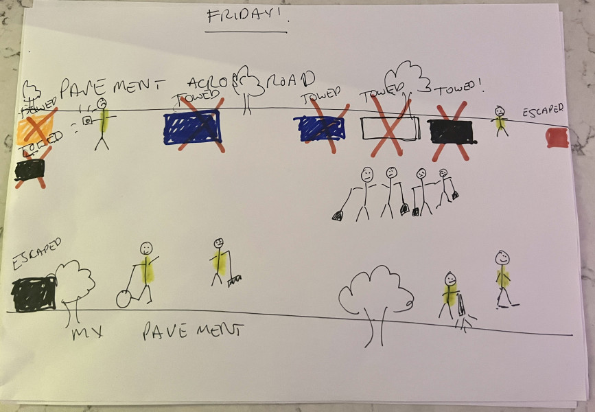 Does parking on a closed road count as a live parking thread? 😁