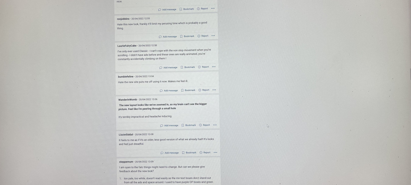 Can we please have a MN Classic option for those who can't cope with the changes?