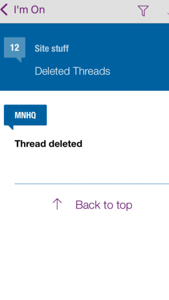 Deleted Threads